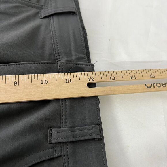 Mizzen+Main Men's 35 x 27 Gray Helmsman Slim Fit Performance Pants - Picture 9 of 10